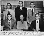 Aycock, seated bottom left, with fellow classmates. (1948)